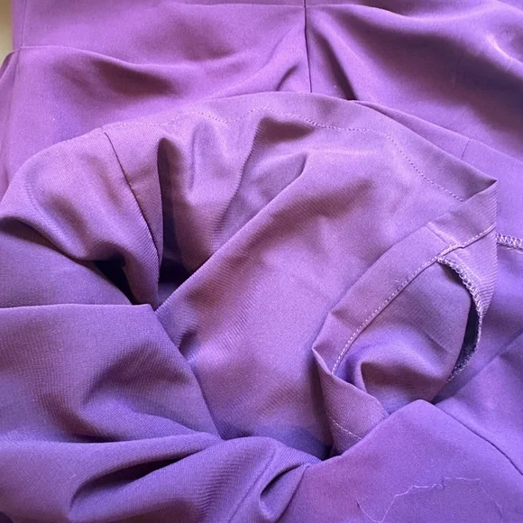 NICOLE MILLER Collection Purple Cocktail Dress - Picture 6 of 8